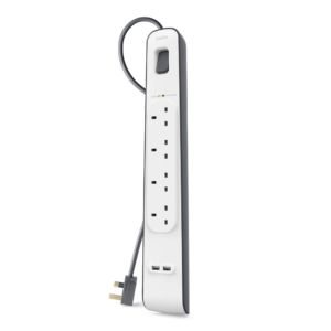 Belkin Surge Extension 4 Socket 2USB PORT (2M)