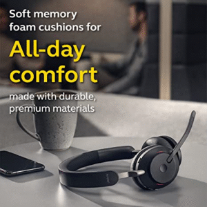 Jabra Evolve2 65 UC Wireless Headphones with Stereo - Image 5