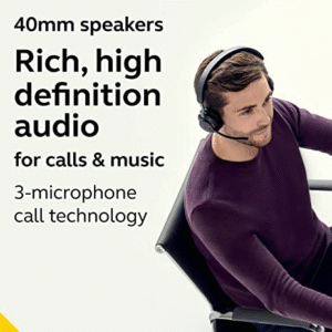 Jabra Evolve2 65 UC Wireless Headphones with Stereo - Image 3