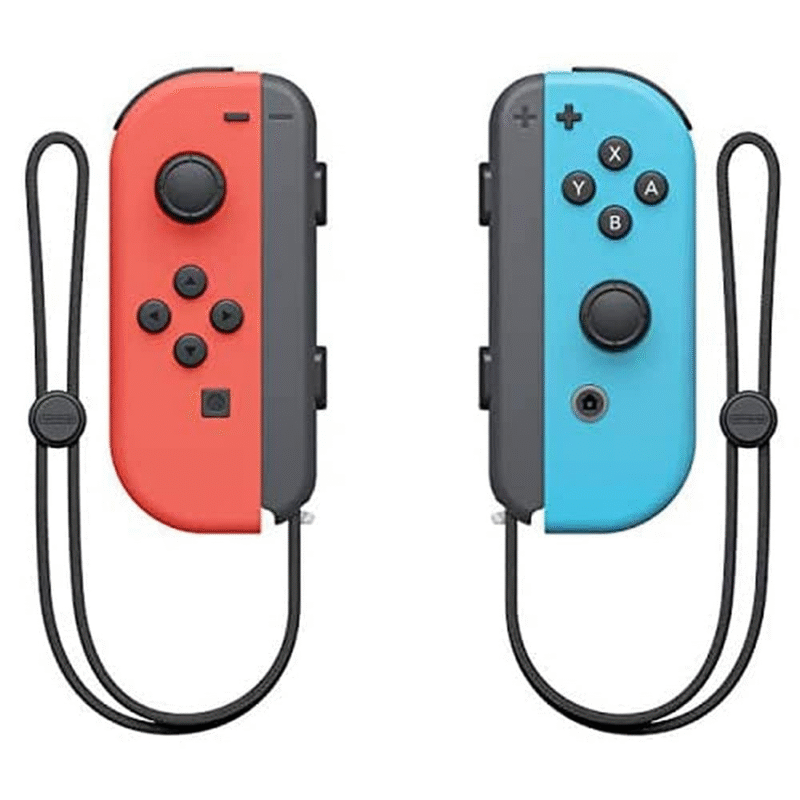 Nintendo Switch Joy-Con Pair, Neon Red and Neon Blue