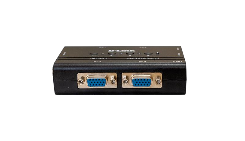 D-Link 4-Ports USB KVM Switch