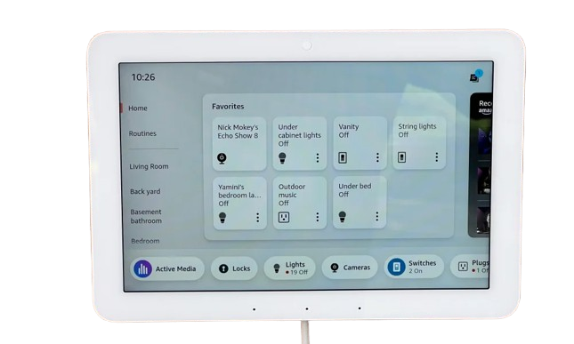 Echo Hub | 8” smart home control panel with Alexa