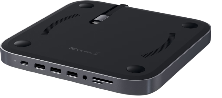 Satechi Aluminum Stand Hub For Mac Mini