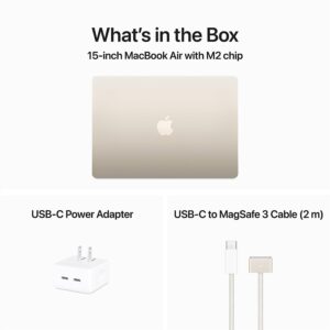 Apple 2023 MacBook Air Laptop with M2 chip: 15.3-inch Liquid Retina Display, 8GB Unified Memory, 256GB SSD - Image 3