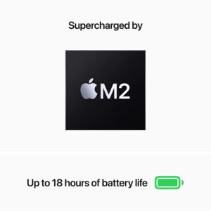 Apple 2022 MacBook Air Laptop with M2 chip: 13.6-inch Liquid Retina Display, 8GB RAM, 256GB SSD - Image 3