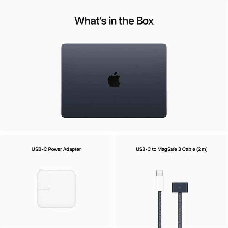 Apple 2022 MacBook Air Laptop with M2 chip: 13.6-inch Liquid Retina Display, 8GB RAM, 256GB SSD - Image 4